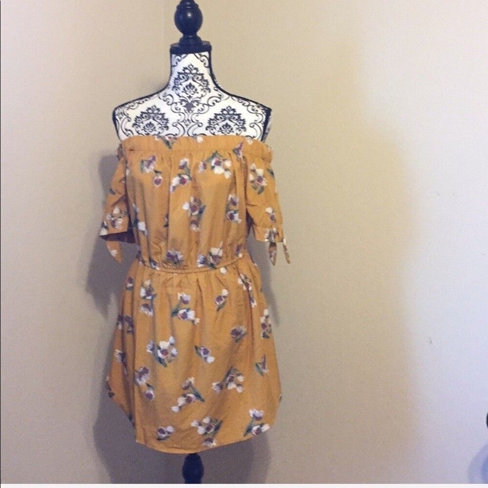 Mustard Blush dress